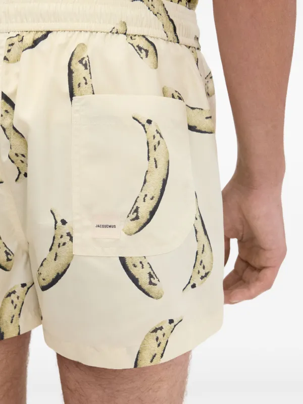 Jacquemus バナナプリント ショートパンツ | ニュートラル