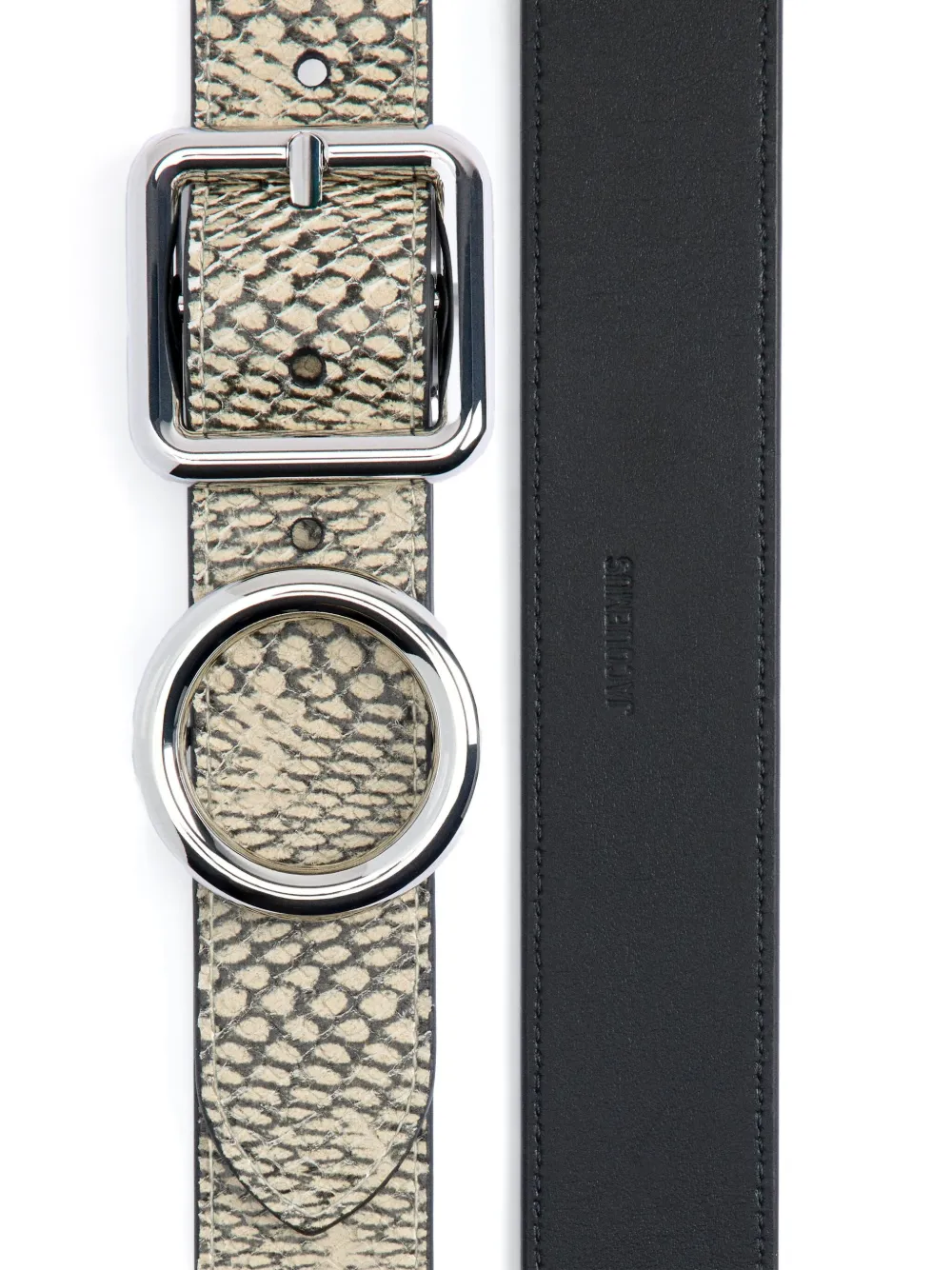 Jacquemus Regalo riem Beige