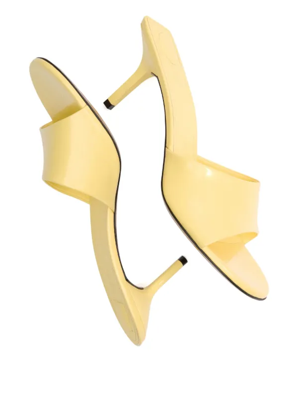 Jacquemus Les Cubisto Sandals | Yellow | FARFETCH