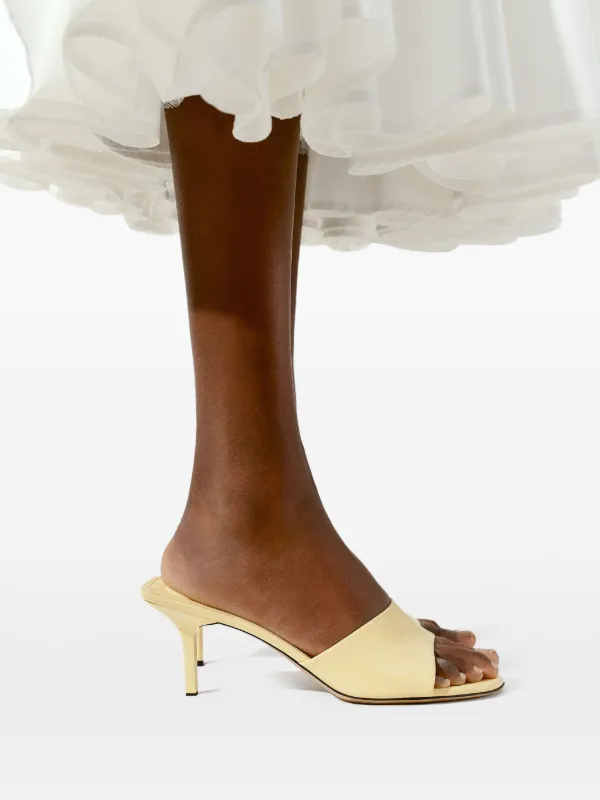 Jacquemus Les Cubisto Sandals | Yellow | FARFETCH