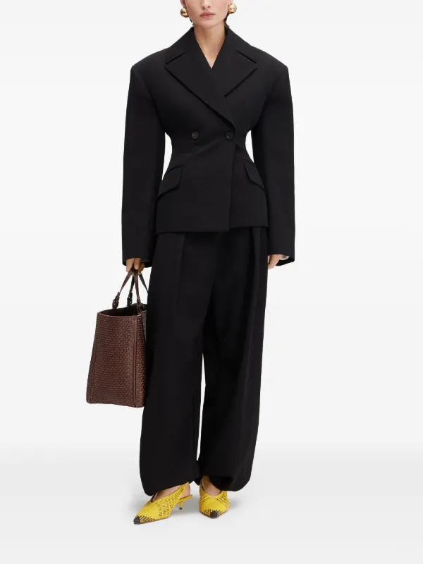 Jacquemus The Norma Blazer | Black | FARFETCH