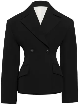 Jacquemus The Norma Blazer | Black | FARFETCH