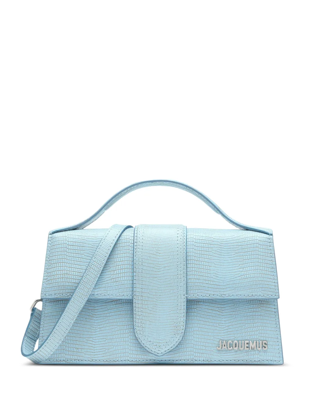 Jacquemus Le Grand Bambino suède shopper Blauw