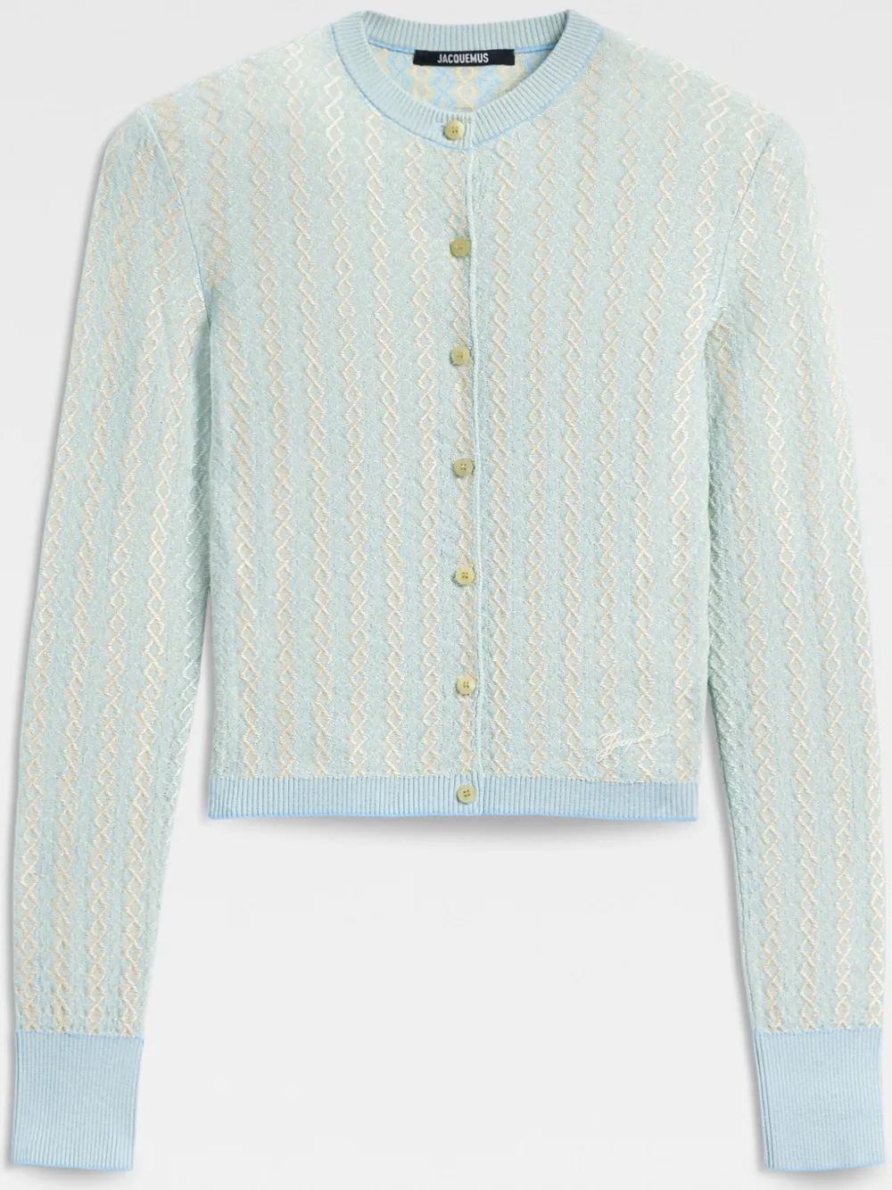 Jacquemus Button-up Cardigan In Blue