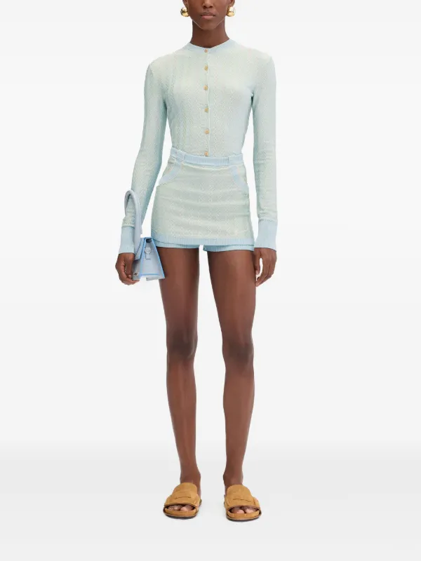 JACQUEMUS カーディガン　ブルー Jacquemus ボタン カーディガン | ブルー | FARFETCH JP