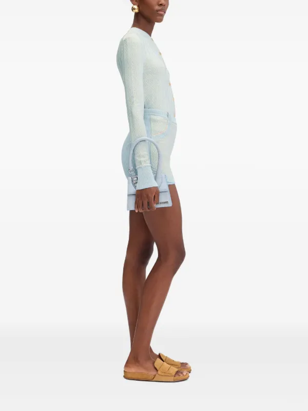 Jacquemus ボタン カーディガン | ブルー | FARFETCH JP