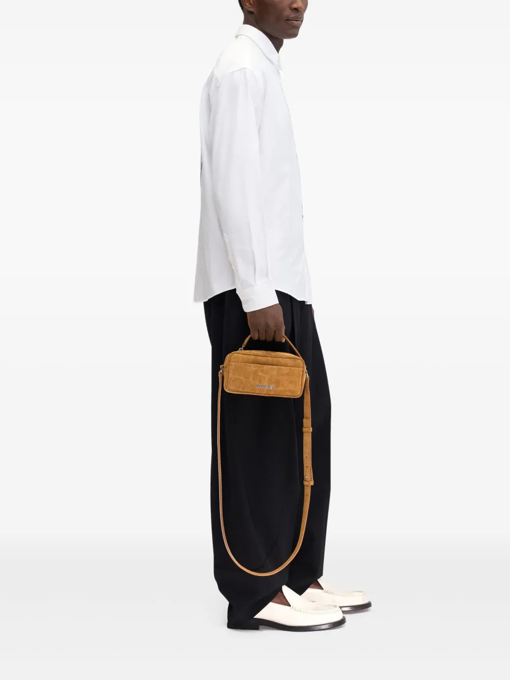 Jacquemus Aloe Palm Tree overhemd Wit