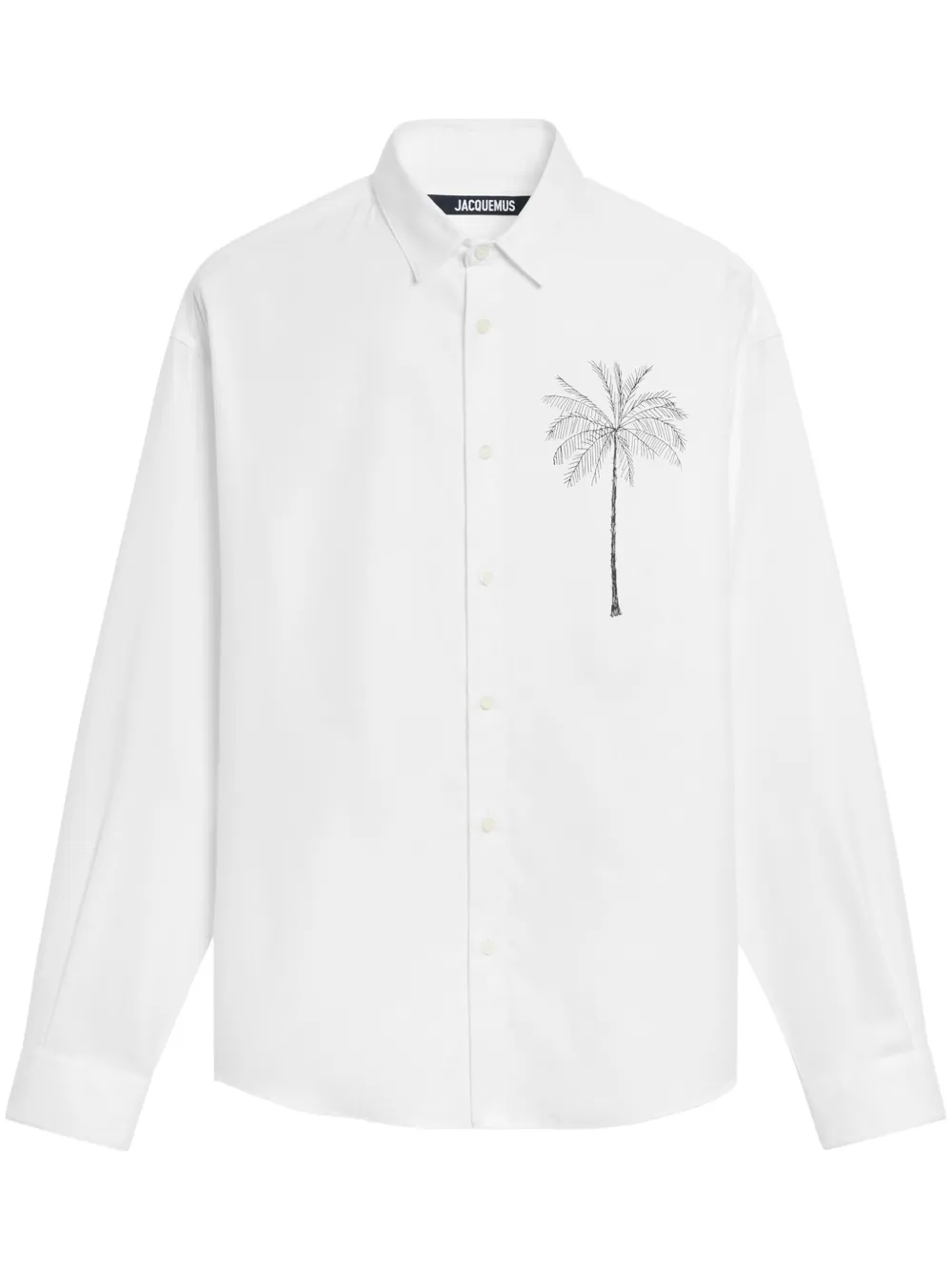 Jacquemus camisa Aloe Palm Tree | blanco | Image 1