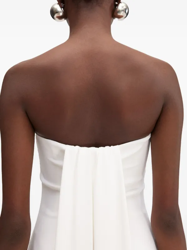 【関税＆送料込み】Jacquemus Dress Silk blend gown in white - Jacquemus | Mytheresa