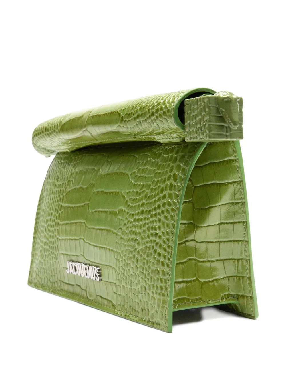 Jacquemus The Small Ronde Carré clutch Groen