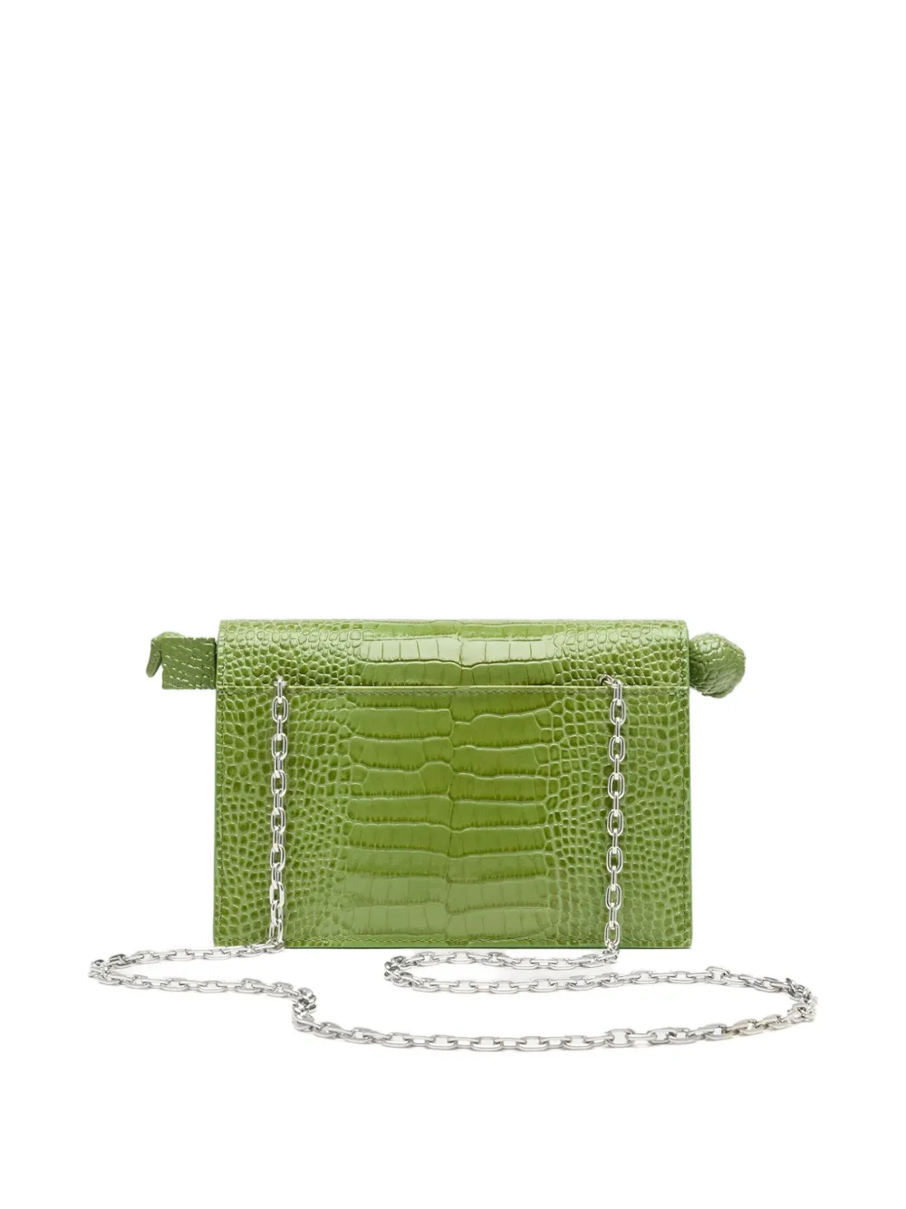 Jacquemus The Small Ronde Carré clutch Groen