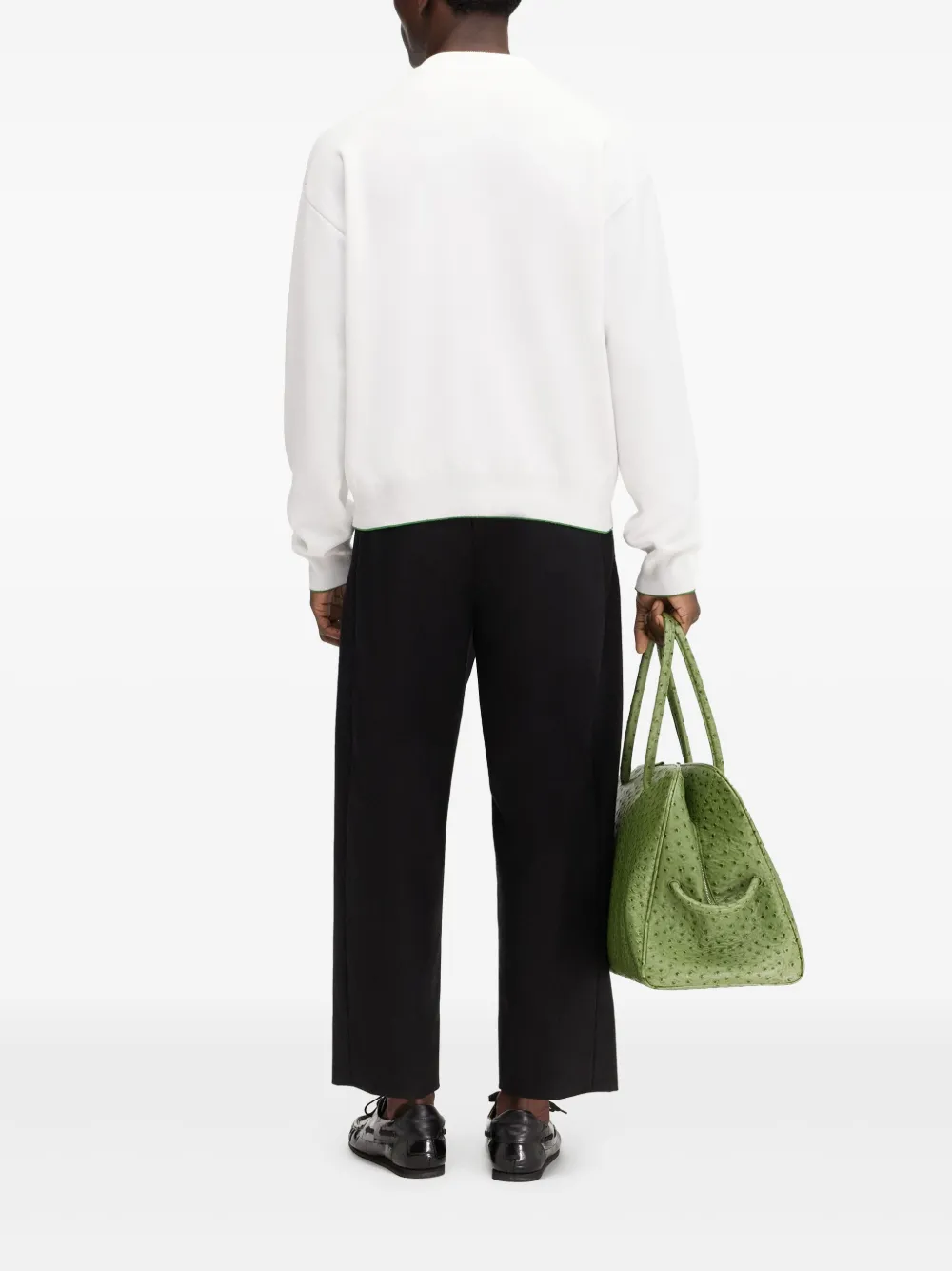 Jacquemus La Maille Venice sweater Wit