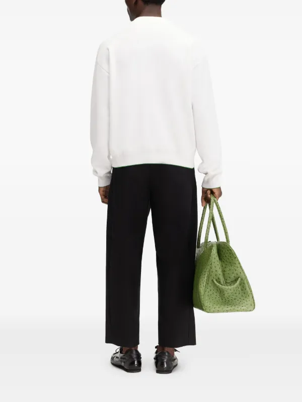 JACQUEMUS 241FO0783073120 関税送料込 Jacquemus La Maille Venice Sweatshirt | White | FARFETCH JO