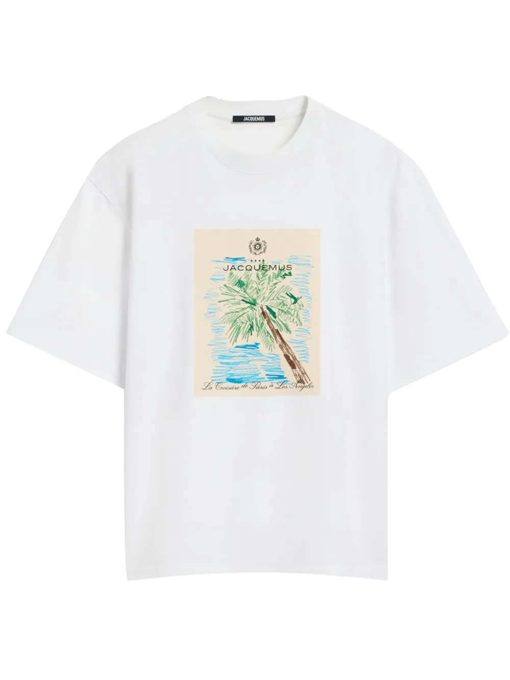 Jacquemus T-shirt Le Marino | bianco | Image 1