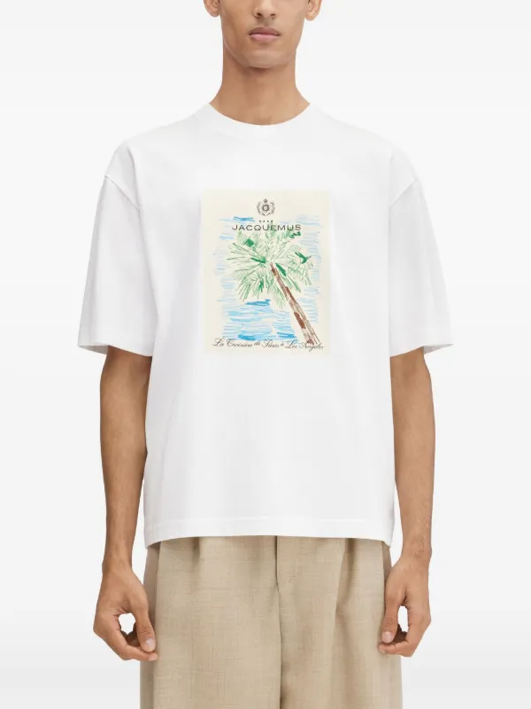 Jacquemus Le Marino T-shirt | White | FARFETCH JO