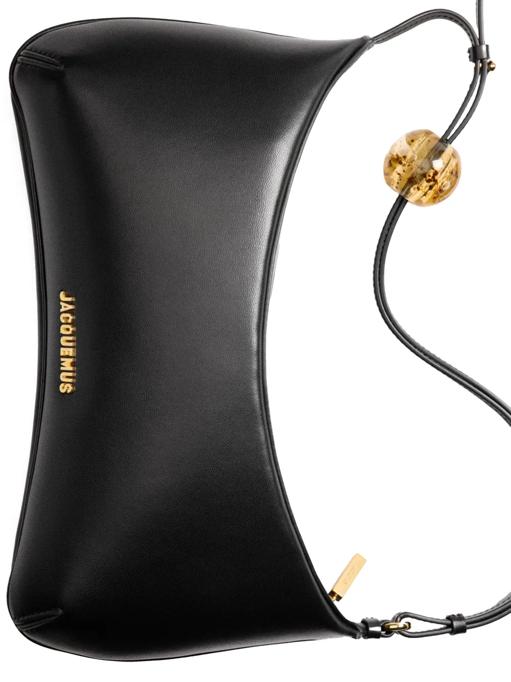 Jacquemus The Bisou Perle schoudertas Zwart