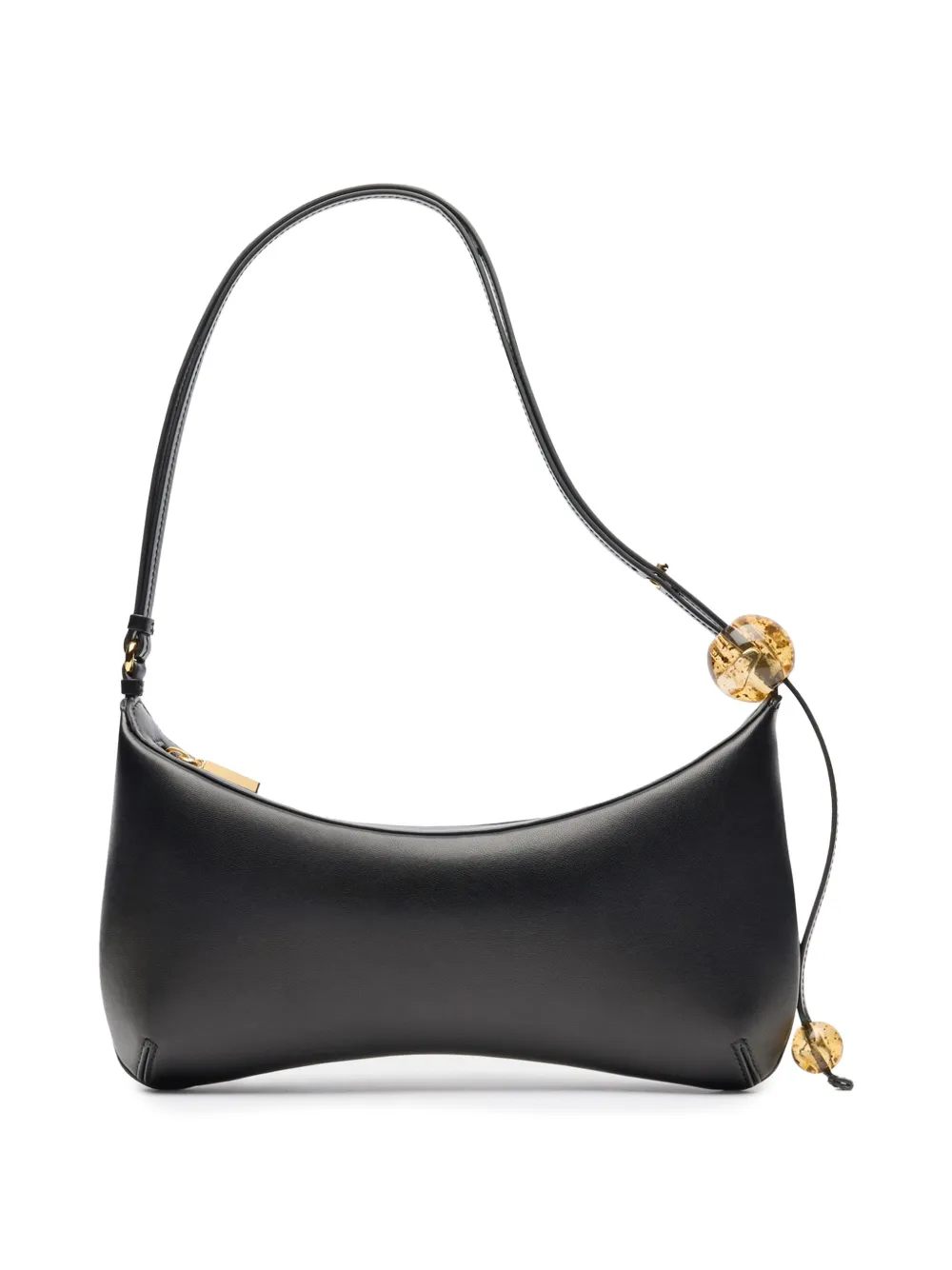 Jacquemus The Bisou Perle schoudertas Zwart