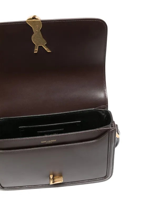 Saint Laurent Medium Solferino Satchel Bag | Brown | FARFETCH