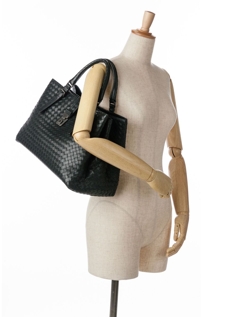 Bottega Veneta Pre-Owned 2012-2024 Large Intrecciato Roma tote bag - Zwart