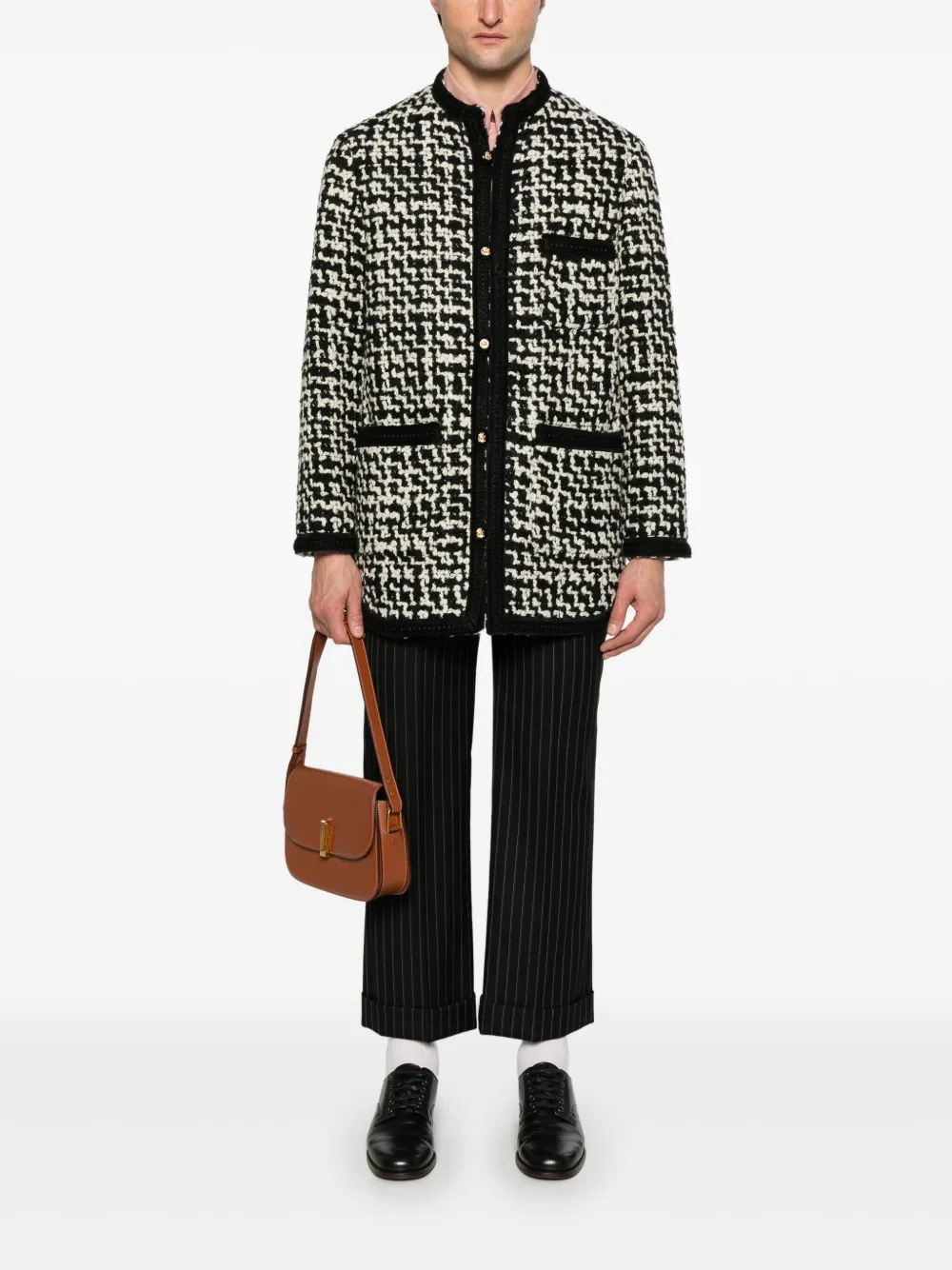 Valentino Garavani Jas met patroon - Wit