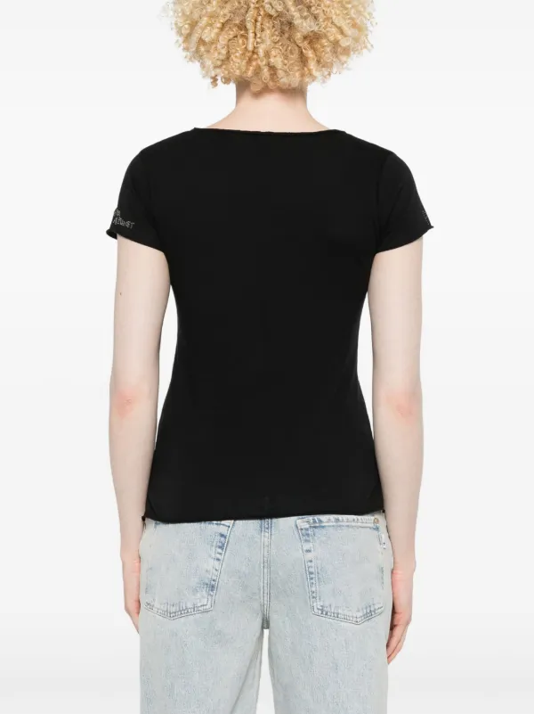 Zadig&Voltaire ビジュートリム Tシャツ | ブラック | FARFETCH JP