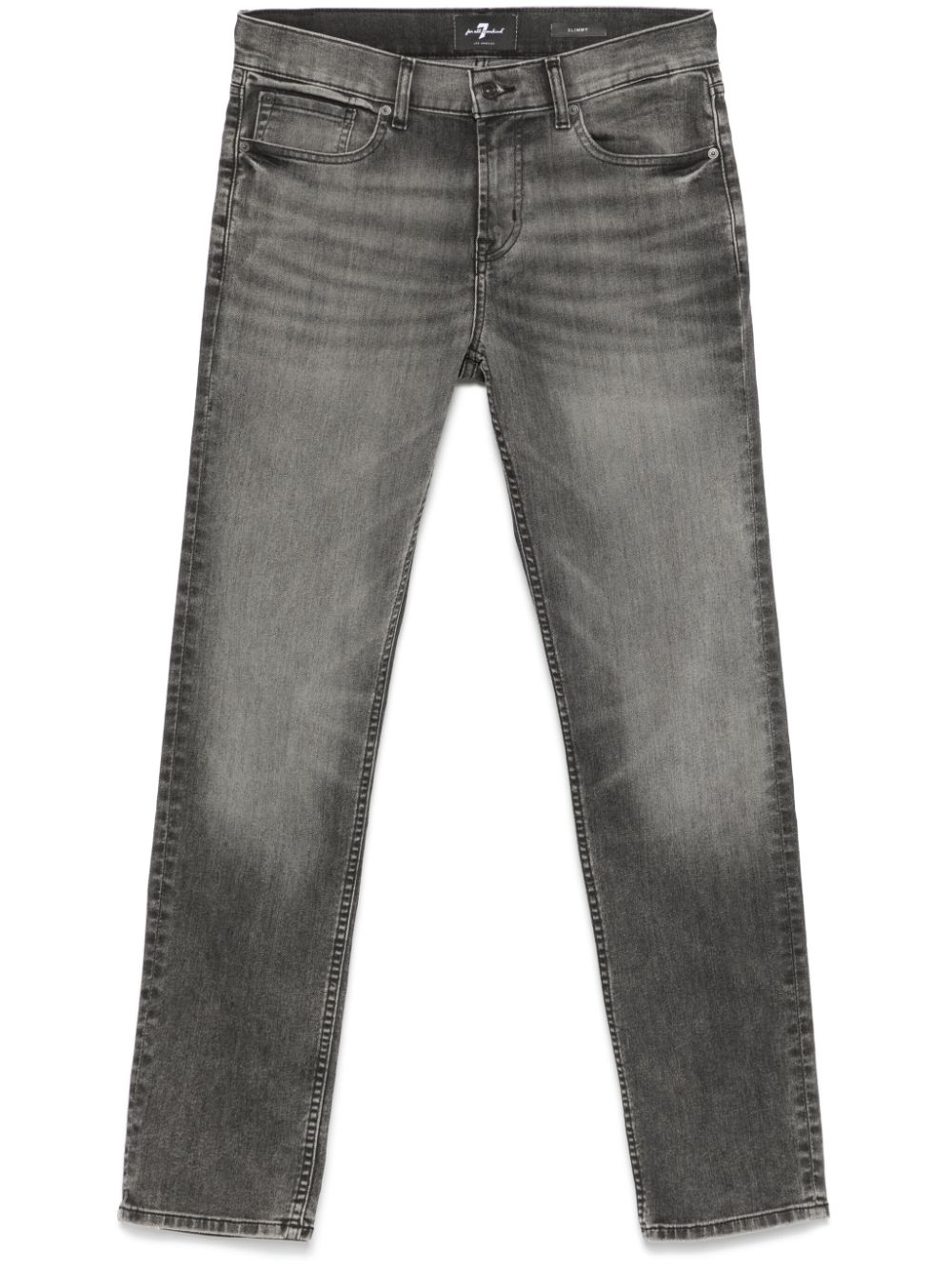 7 For All Mankind Slimmy jeans Zwart