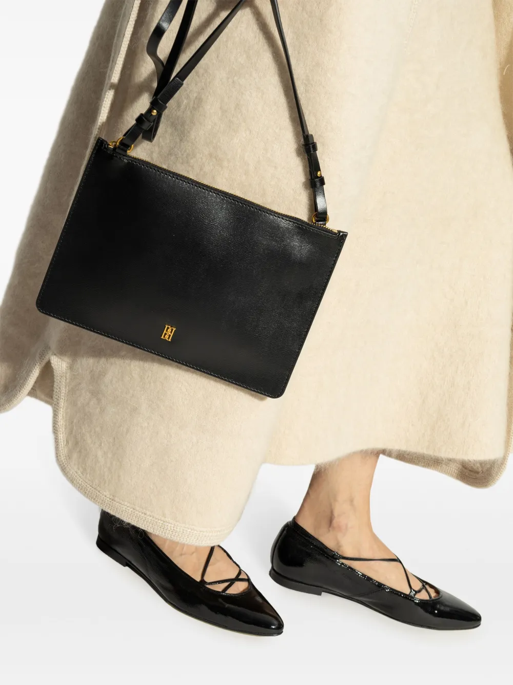 By Malene Birger Aya crossbodytas - Zwart