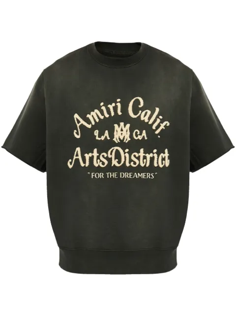 AMIRI logo-embroidered T-shirt