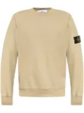 Stone Island logo-patch sweater - Neutrals