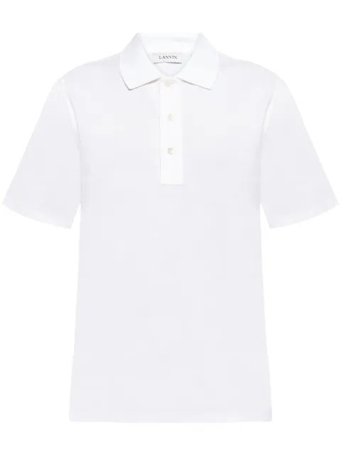 Lanvin cotton polo shirt