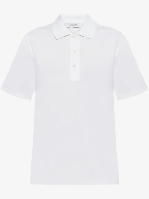 Lanvin cotton polo shirt