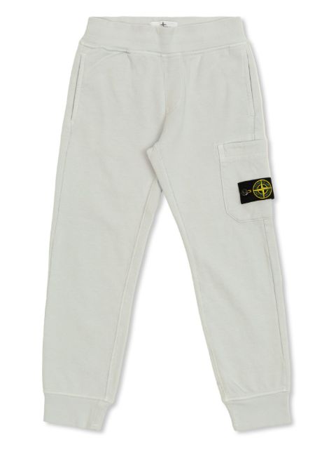 Stone Island Junior Compass-badge track pants