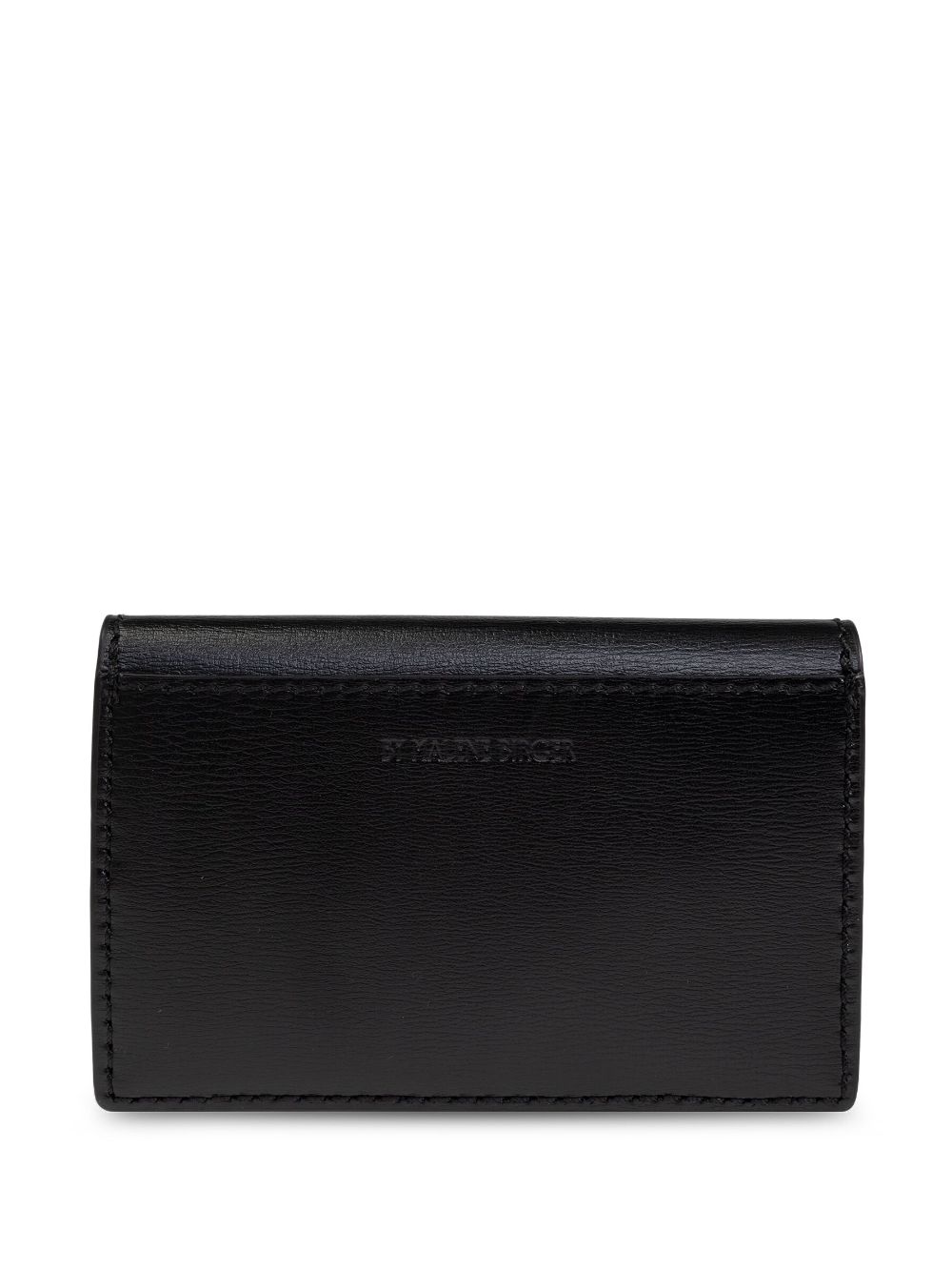 By Malene Birger logo-plaque cardholder - Zwart