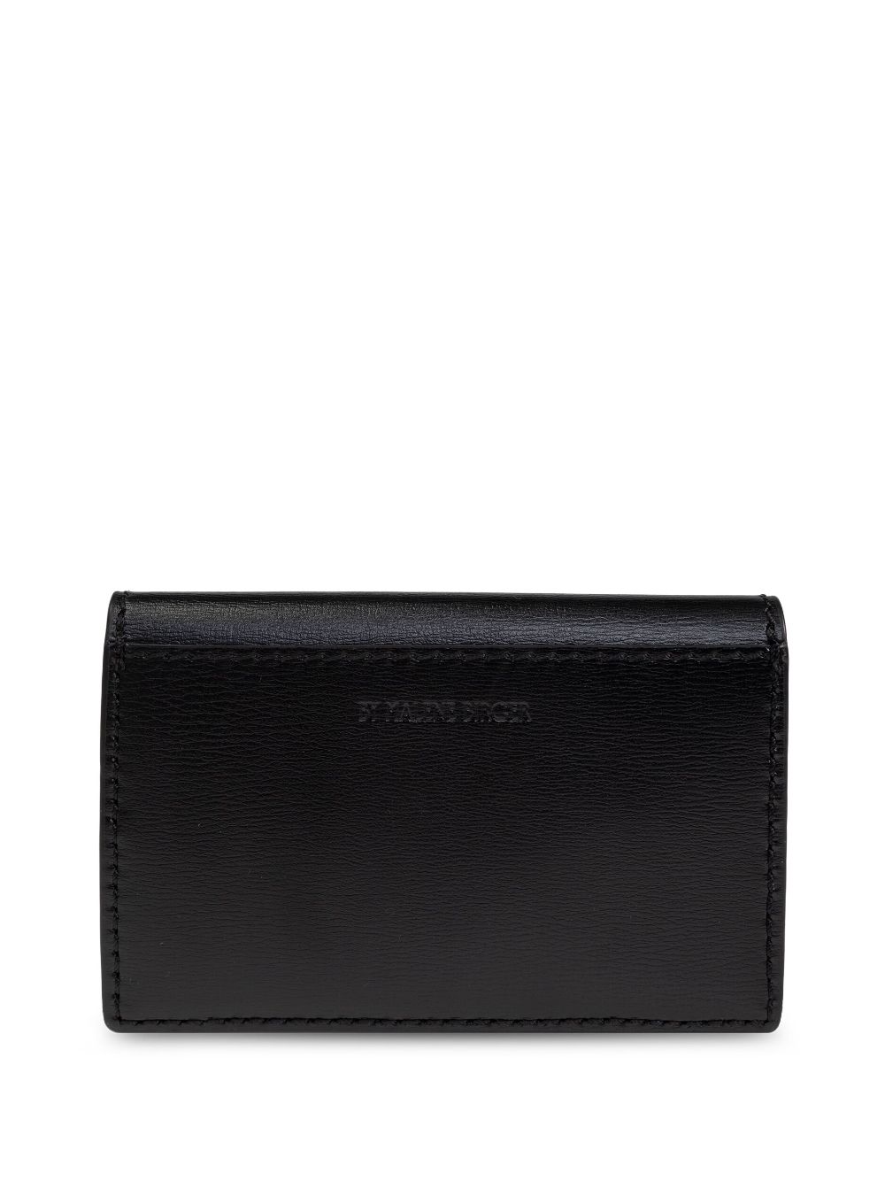 By Malene Birger logo-plaque cardholder - Black