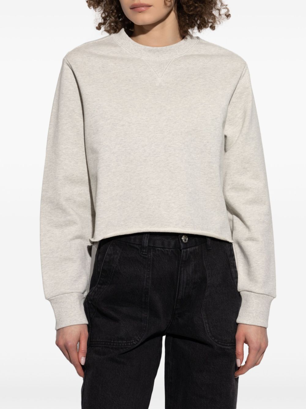 A.P.C. Label F sweater Grijs