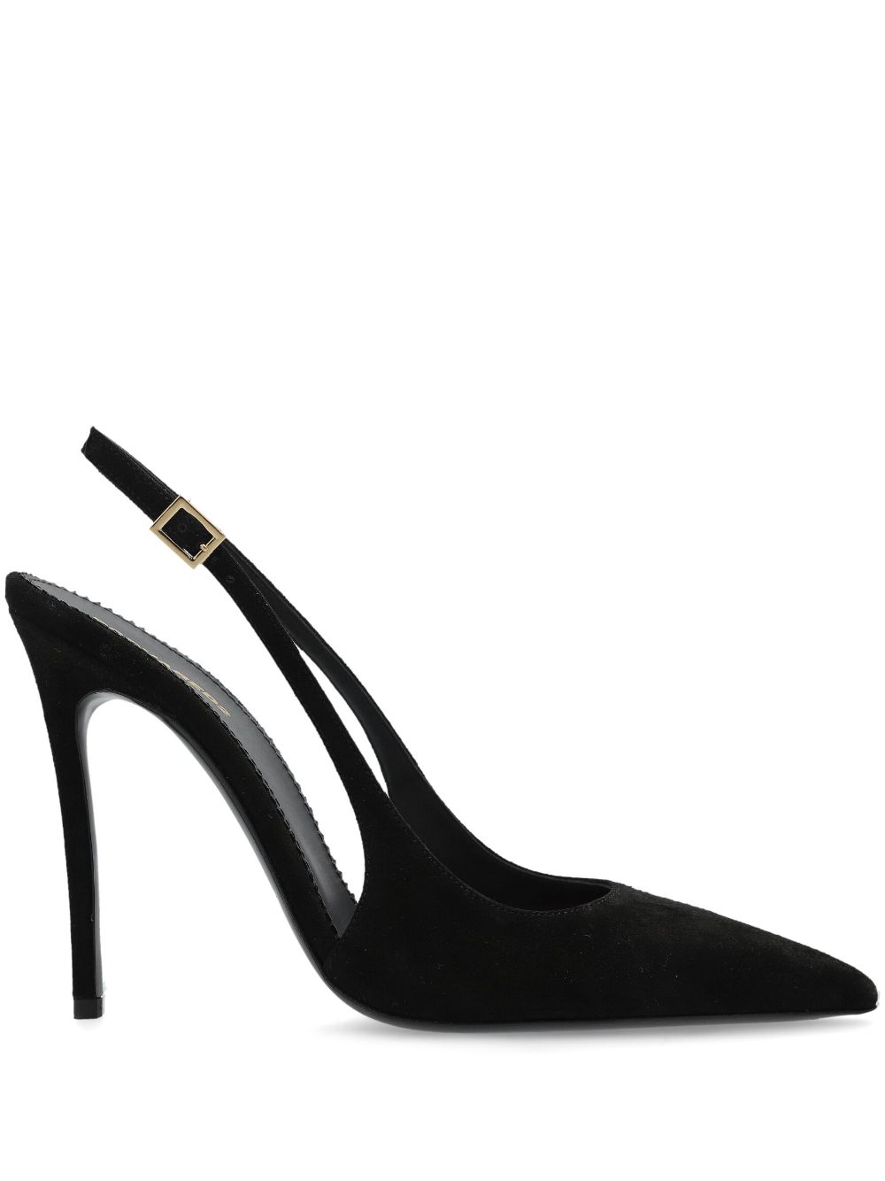 DSQUARED2 125mm suede slingback pumps Black