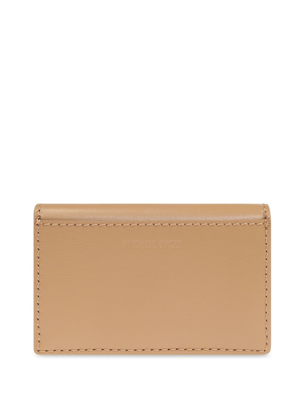 By Malene Birger logo-plaque cardholder - Neutrals