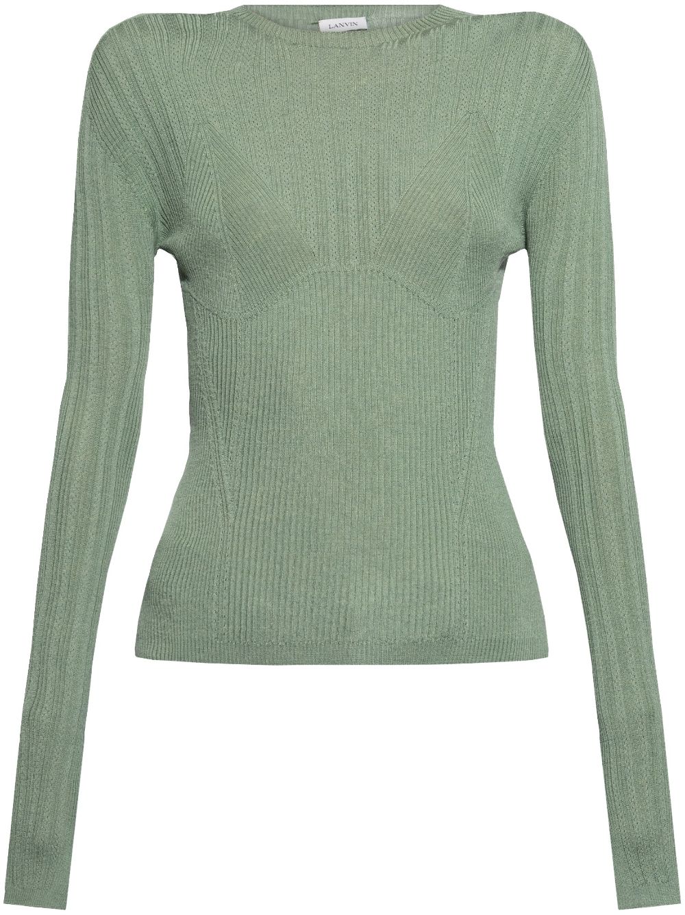 Lanvin ribbed top