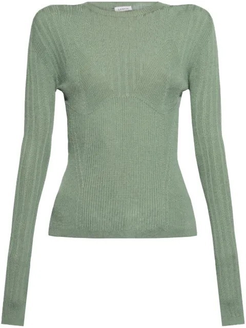 Lanvin ribbed top