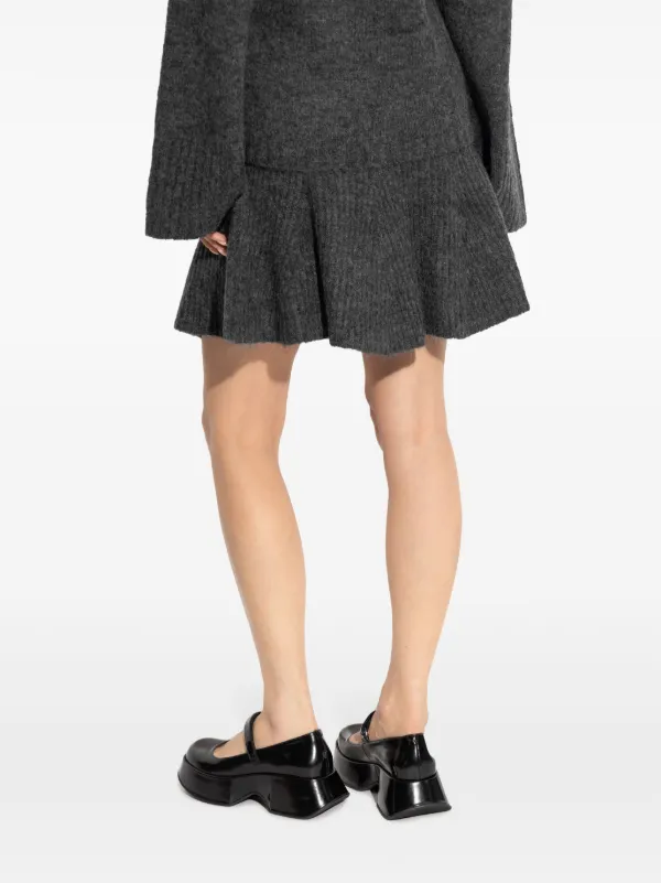 【関税込み】By Malene Birger ミニスカート By Malene Birger Dox ミニスカート | グレー | FARFETCH JP