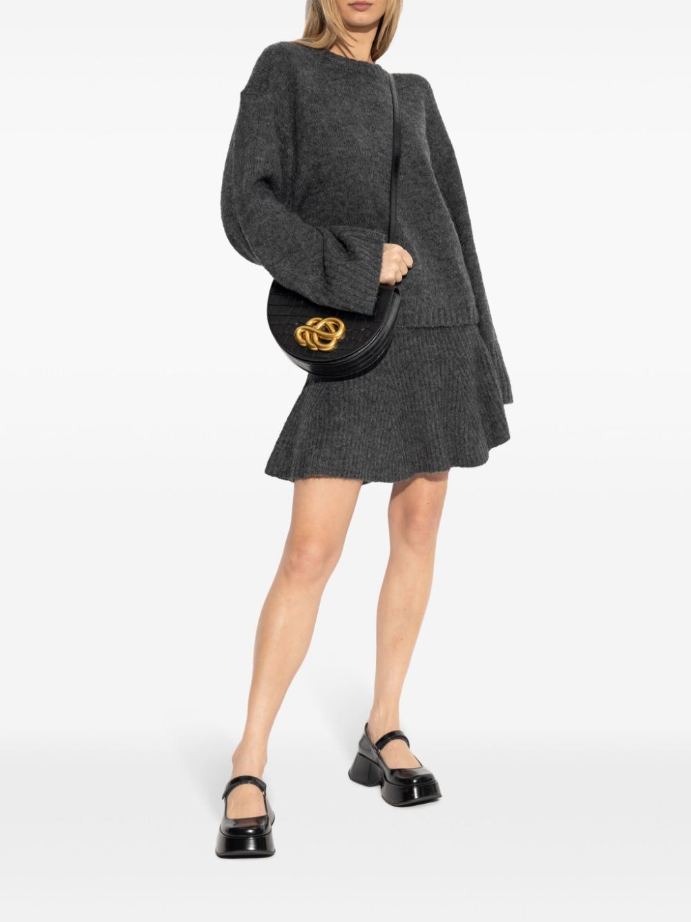 By Malene Birger Dox mini-rok - Grijs