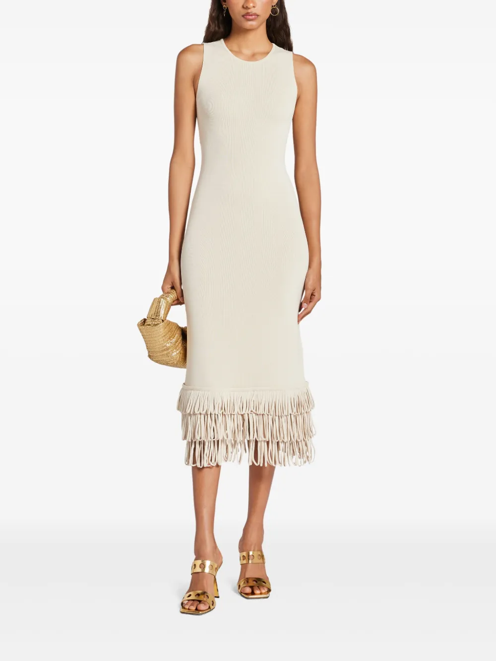 Simon Miller Albers midi dress - Beige