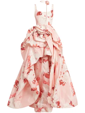 Leo Lin Illiana Rose Gown | Pink | FARFETCH ME Leo Lin Illiana Rose Gown | Pink | FARFETCH ME