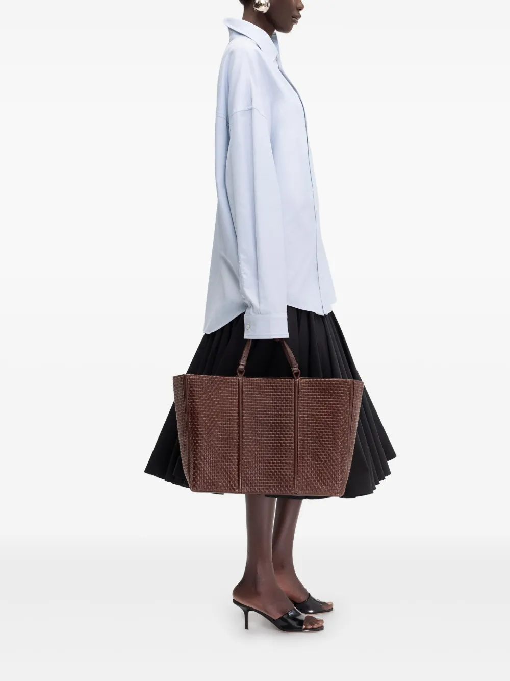 Jacquemus The Cuadro Shirt | Grey | FARFETCH