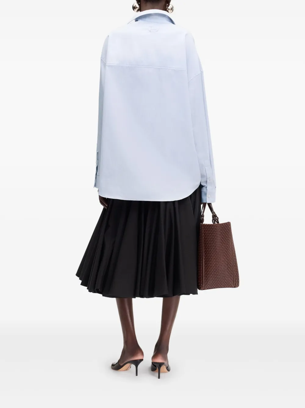 Jacquemus The Cuadro blouse Grijs