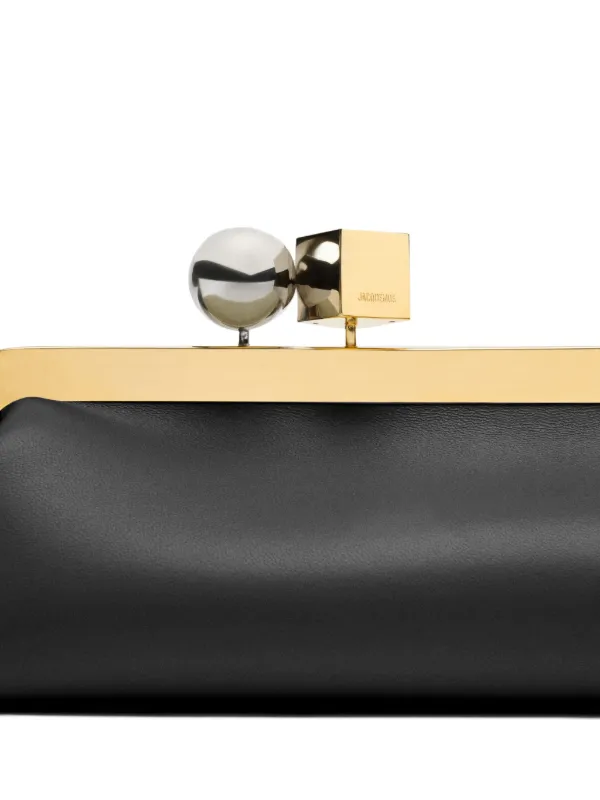 Jacquemus The Salon Clutch Bag | Black | FARFETCH CA Jacquemus The Salon Clutch Bag | Black | FARFETCH CA