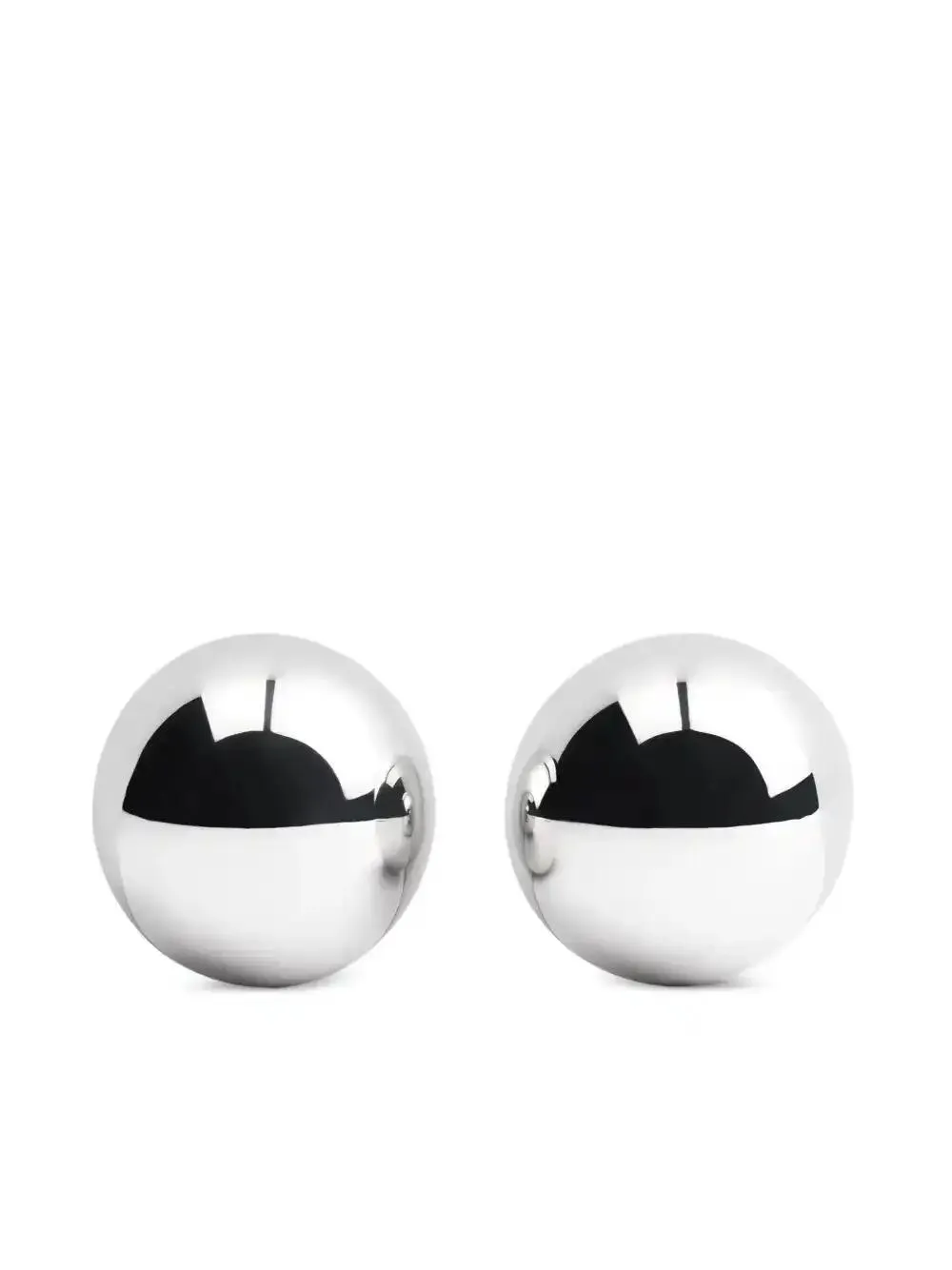 Jacquemus Les Boucles Salon In Silver