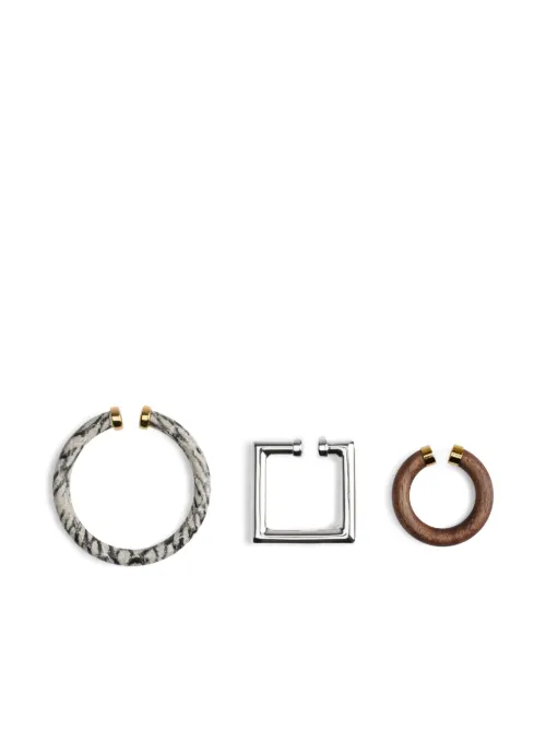 Lot de trois bijoux d'oreilles - Jacquemus - Modalova