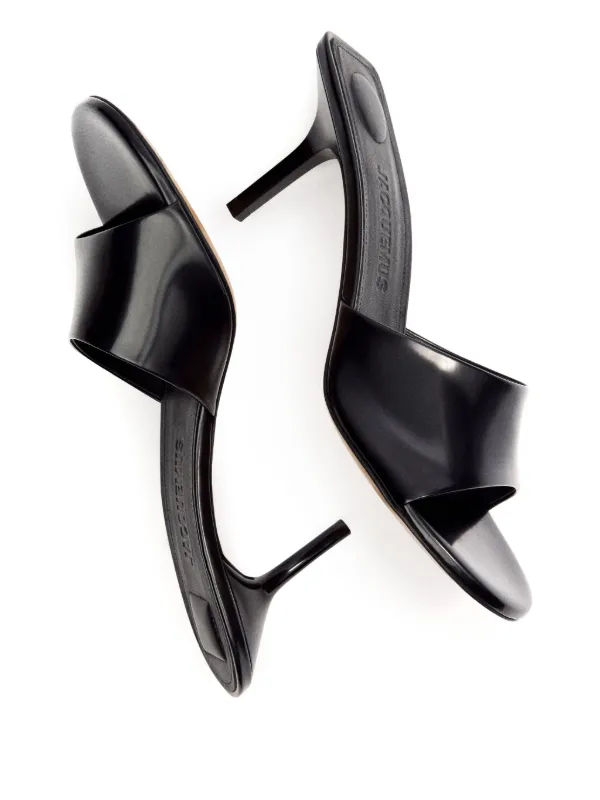 サンダル・ミュール JACQUEMUS SS25 LES CUBISTO BANANE B (241FO1384357 250) Yellow 30mm Les Cubisto Banane pumps Jacquemus - women