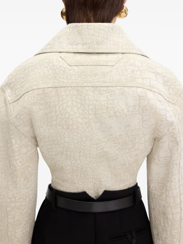 Jacquemus The Nîmes Marino Denim Jacket | Neutrals | FARFETCH